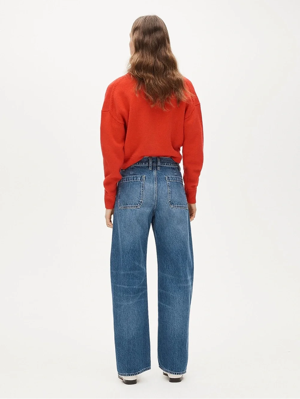 NWT JCrew Zoe Barrel Leg Jeans 24P 24 Petite Woodside Wash Denim $158 CS193